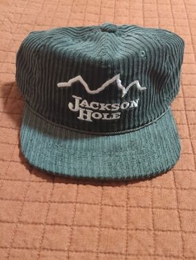 Jackson Hole Embroidered Corduroy Hat
